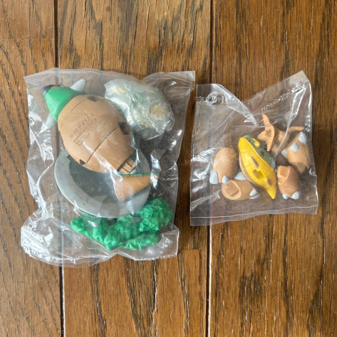 立体ポケモン図鑑　DP02 ナエトル　ハヤシガメ　ドダイトス　未開封