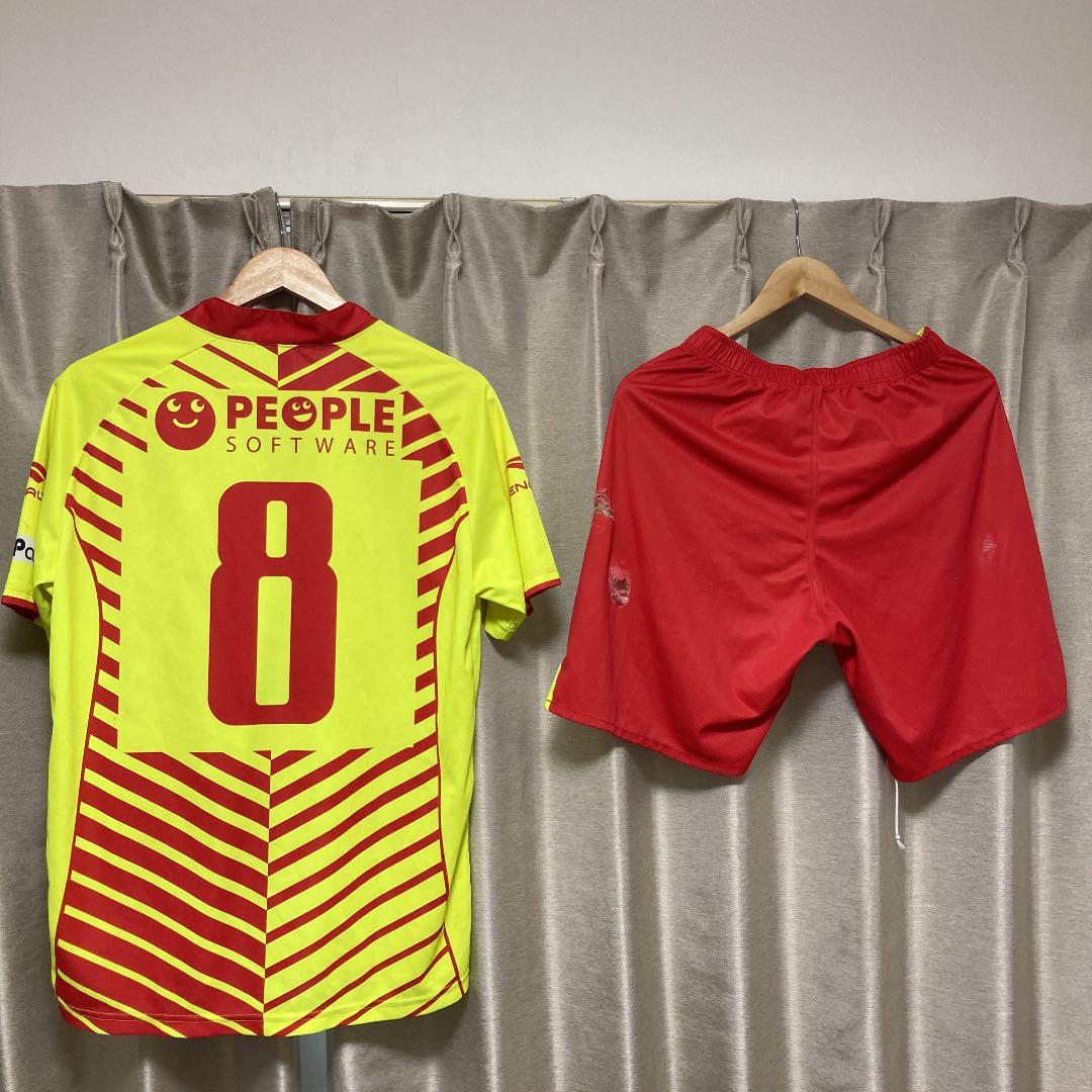 関東フットサルリーグ ファイルフォックス 支給ユニ 練習着 上下