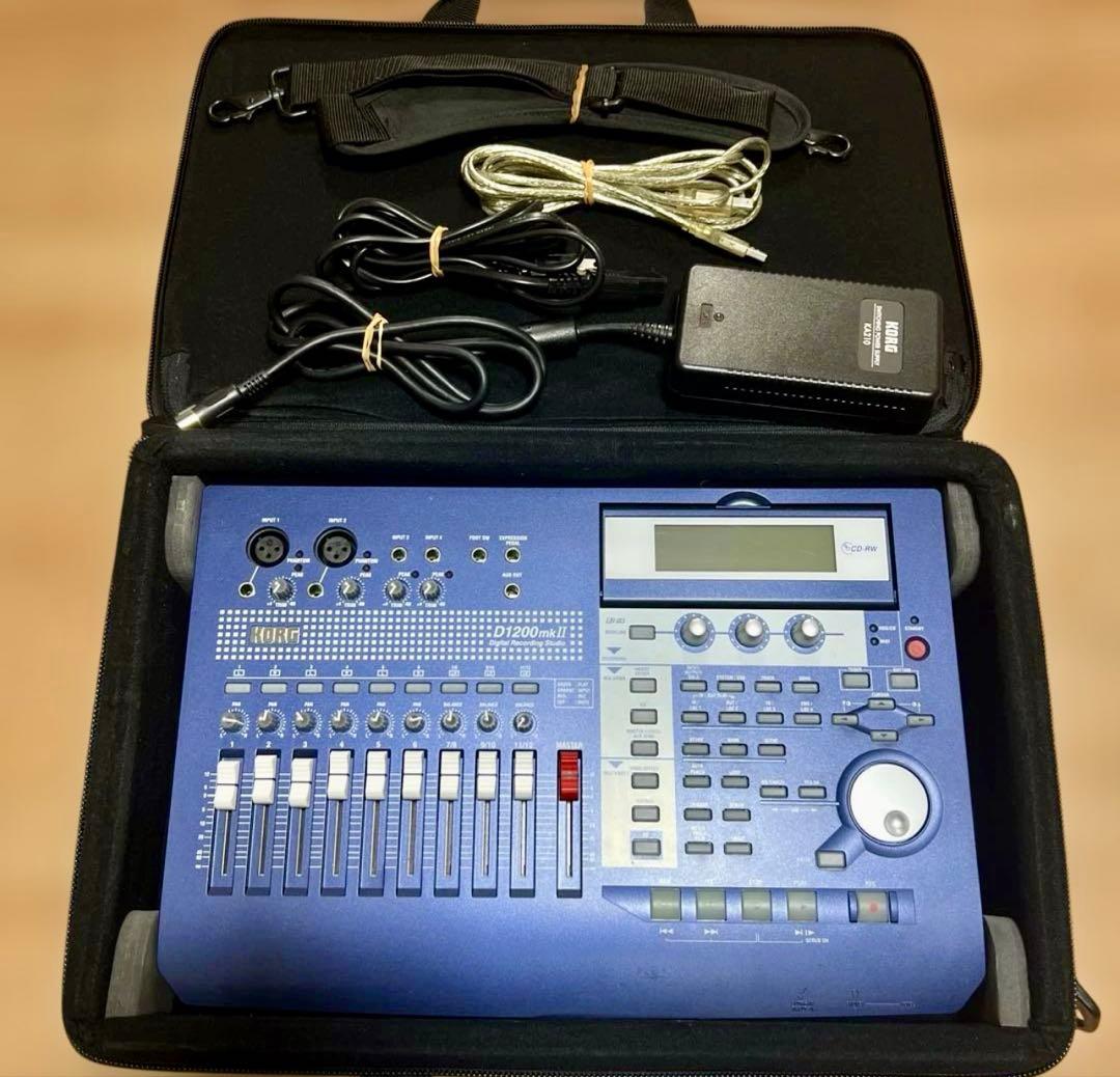 KORG D1200mkII mk2 コルグ MTR 複数デジタル録音中古品 - メルカリ