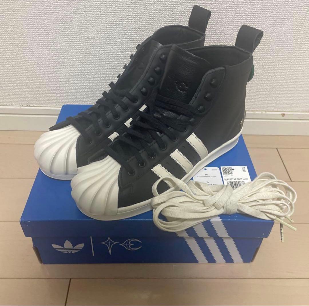 Thug Club × adidas コラボ スーパースター ラックスブーツ - メルカリ