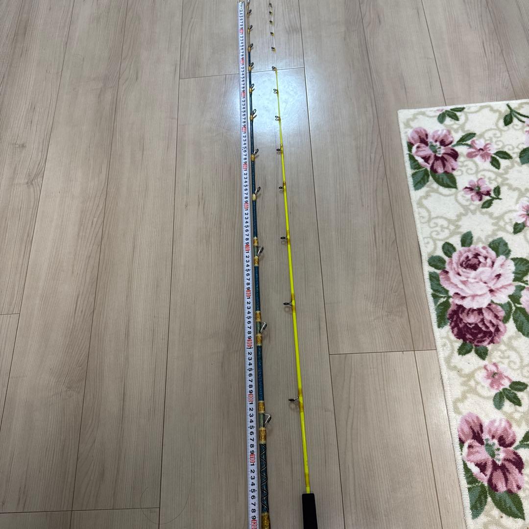 2本セド-グラスファイバー船竿 青・黄 約101cm - メルカリ