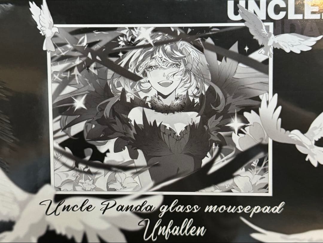 未開封】Uncle Panda 不落羽 ガラスマウスパッド 450×400mm - メルカリ