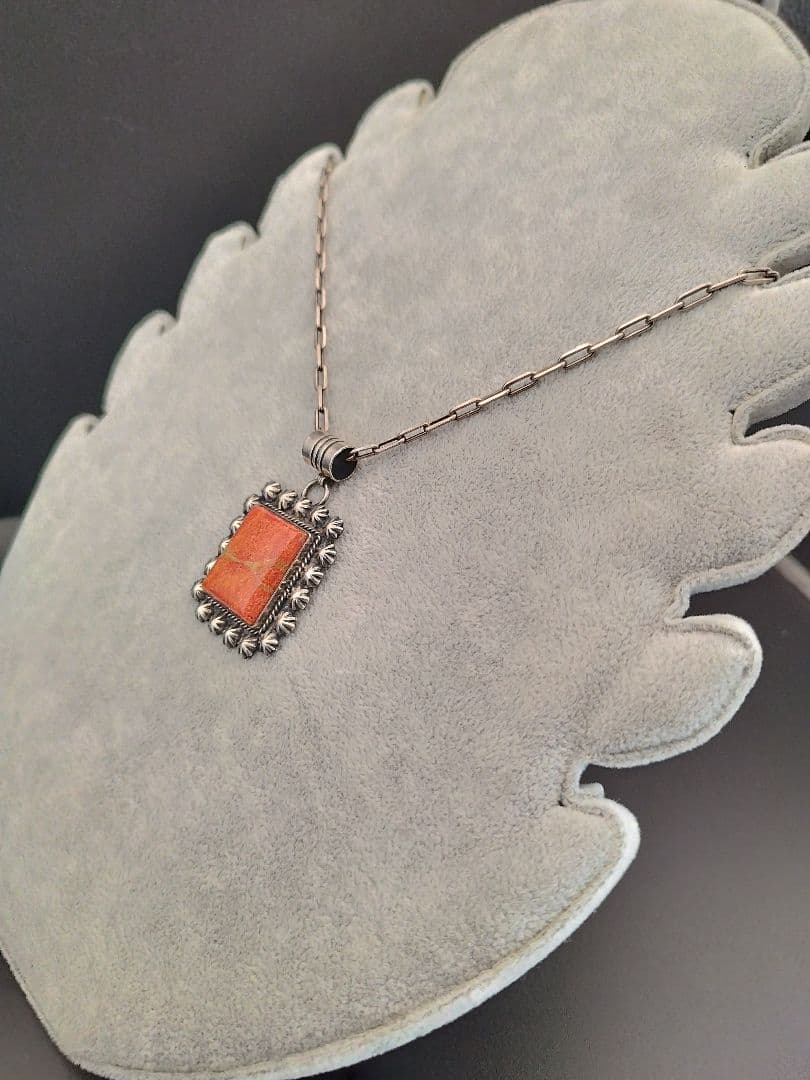 インディアンジュエリー◎ネックレストップ◎ランニングベアー◎STERLING