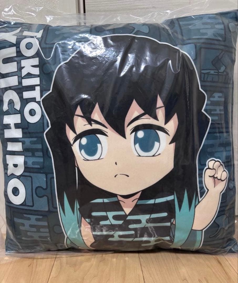 鬼滅の刃 ヒロマ 繋がるモチーフクッション 時透無一郎 有一郎