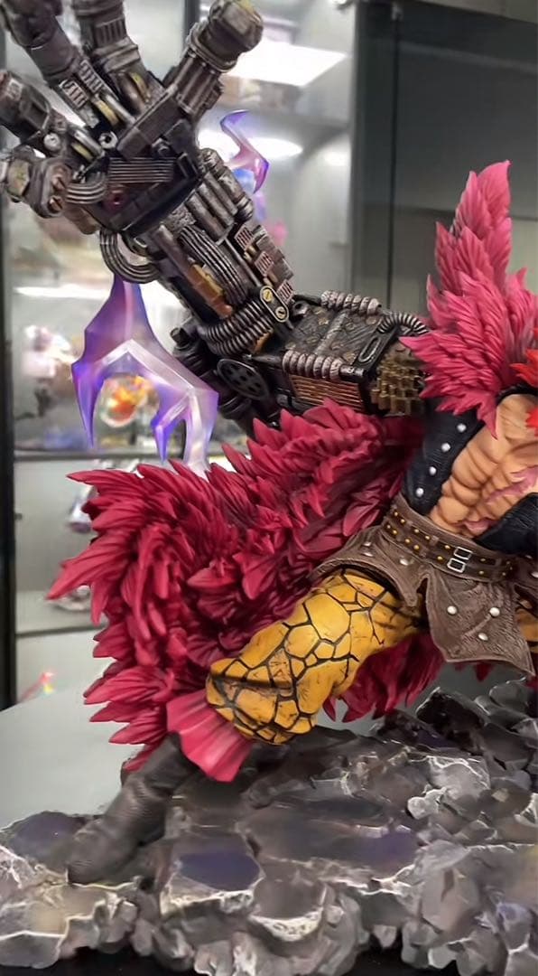 ワンピース ユースタス・キッド フィギュア ガレージキット1/8 - メルカリ