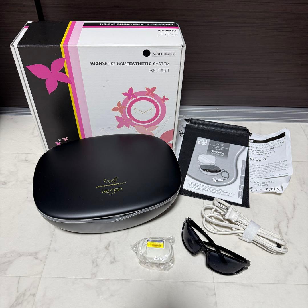 ケノン　美容脱毛器　ver 8.4 ケノンkenon脱毛器 Ver.8.4