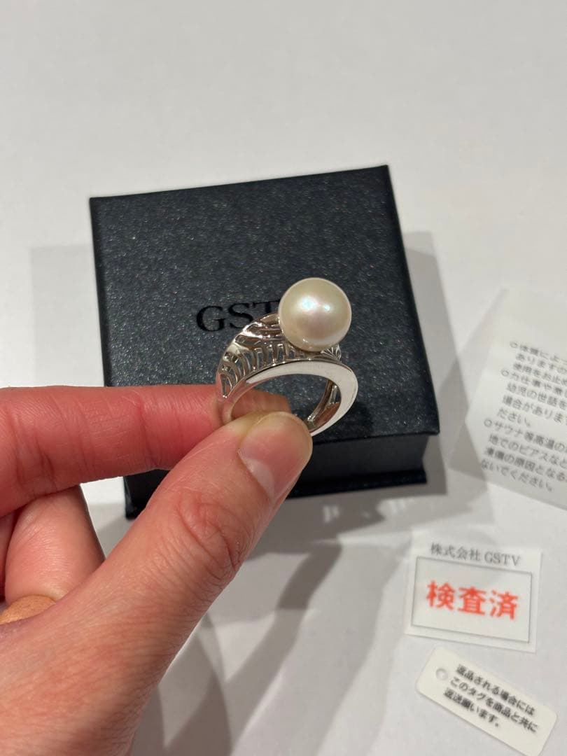 龍*マ様 【美品/箱あり】GSTV シルバー リング SV950Pd ※発送は1 000000039786_vAS55gm.jpg