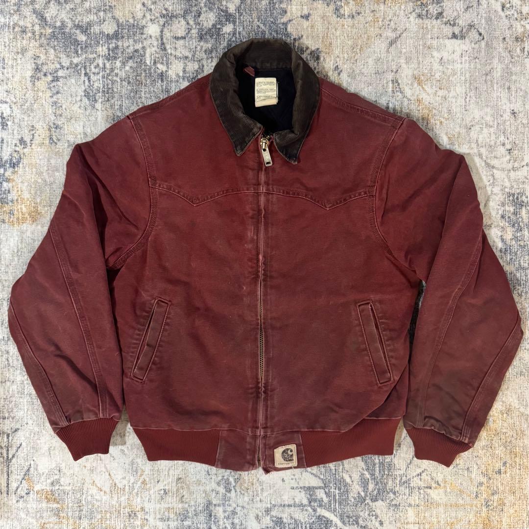 超レアカラー サイズ良好】カーハート サンタフェジャケット BRK M