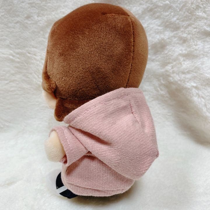 【オーダーページ】☆ちびぬい服☆コラボプリントパーカー☆赤ピンク☆