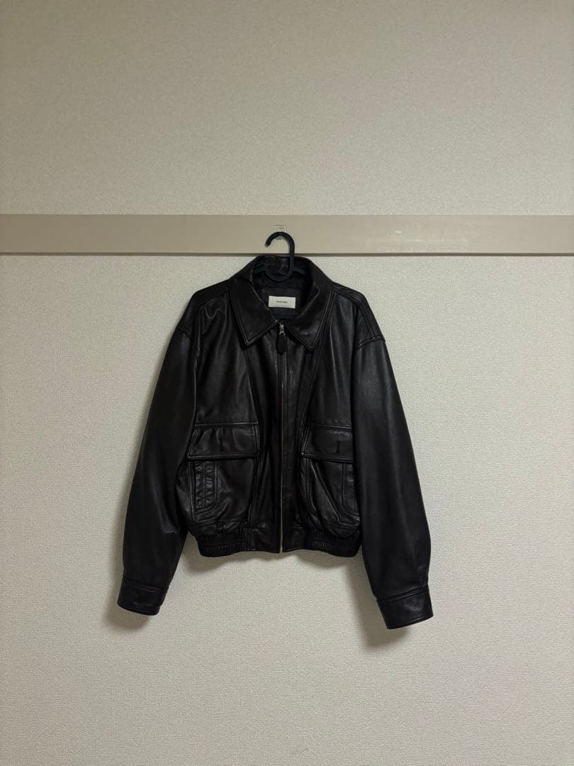 ohotoro A2 Lambskin Jacket brown - メルカリ