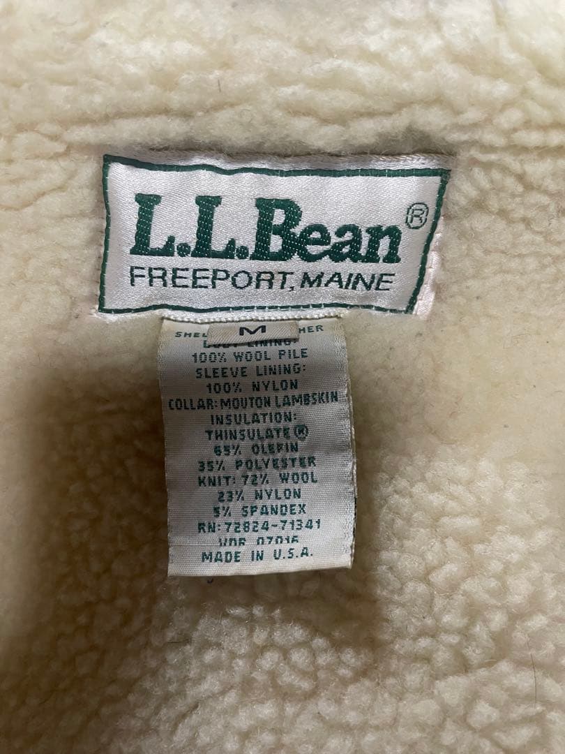 l.l.bean G-1 レザー　ボア　フライトジャケット　M USA製