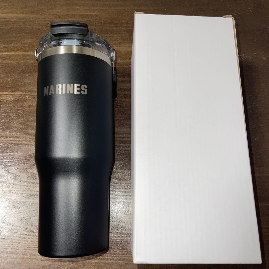 ビ*ド様 千葉ロッテマリーンズ 2WAY タンブラー&ボトルサコッシュ 未