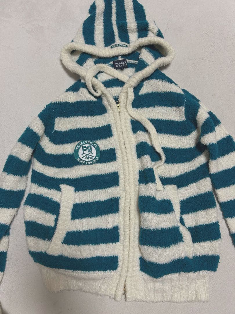 PEARLY GATES レディースゴルフパーカー PEARLY GATES パーリーゲイツ パーカー ホワイト系 0 ゴルフウェア