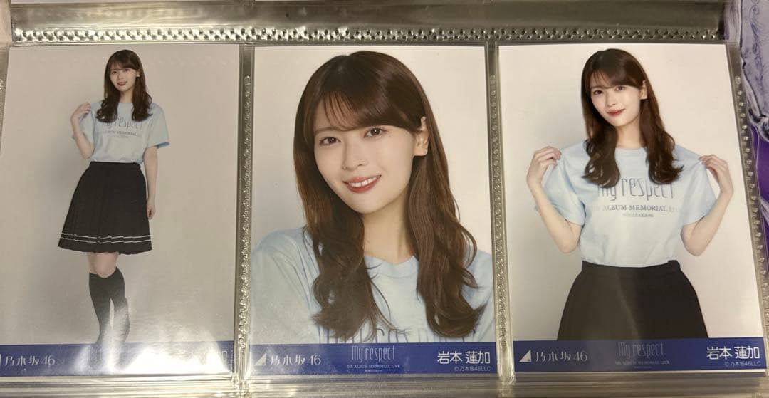 乃木坂46 岩本蓮加 生写真 my respect ライブT コンプ - メルカリ
