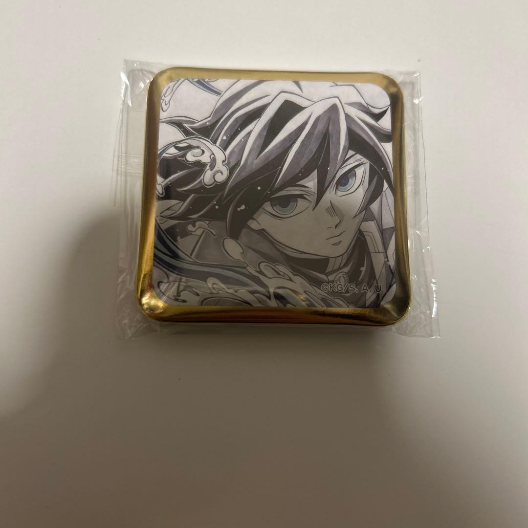 鬼滅の刃 ダイニング お楽しみくじ スクエア缶バッジ 冨岡義勇 - メルカリ