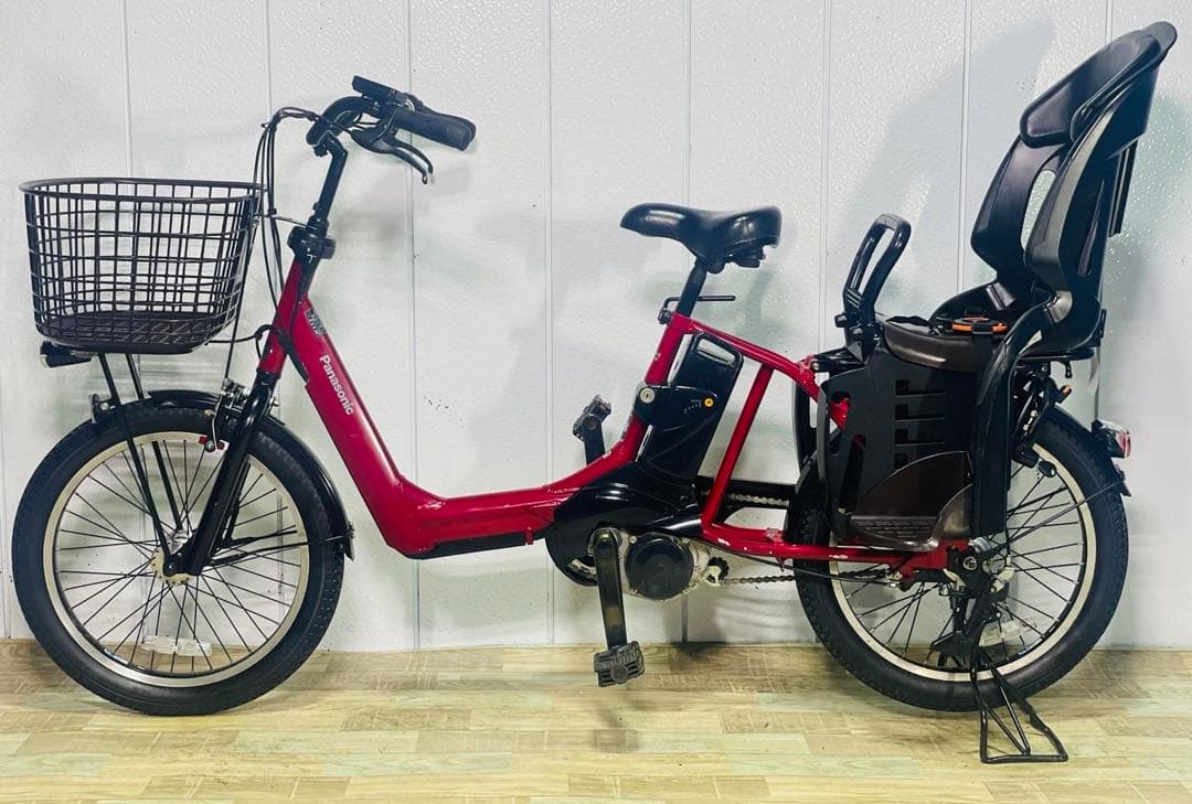3085パナソニック13,2アンペア 子供乗せ 電動アシスト自転車 - メルカリ