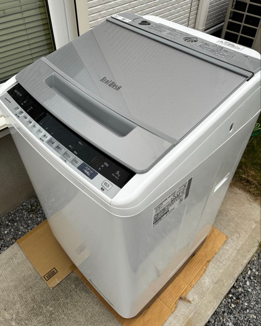 水代節約！送料全込み 21年購入 日立 全自動洗濯機 9kg ビートウォッシュ 日立 ビートウォッシュ BW-9TV 価格比較 - 価格.com
