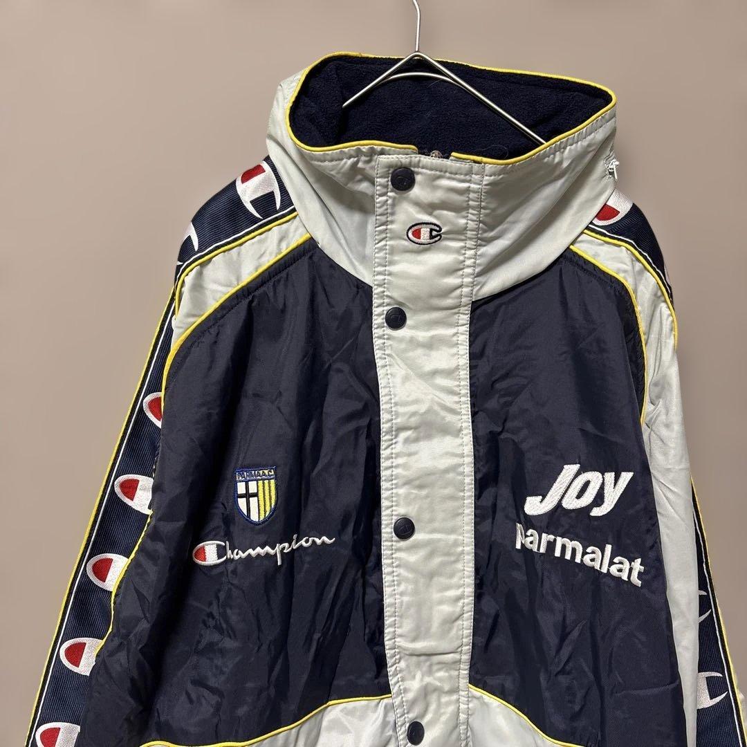 チャンピオン　PARMA A.C.トラックジャケット(M)セリエA 希少90s' チャンピオン PARMA A.C.トラックジャケット(M)セリエA 希少90s