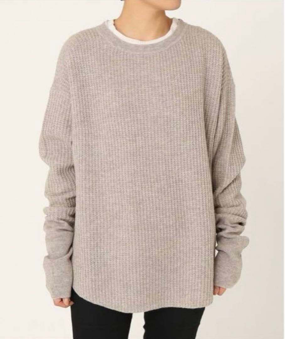 美品⭐︎L'Appartement Thermal Knit サーマルニット - メルカリ