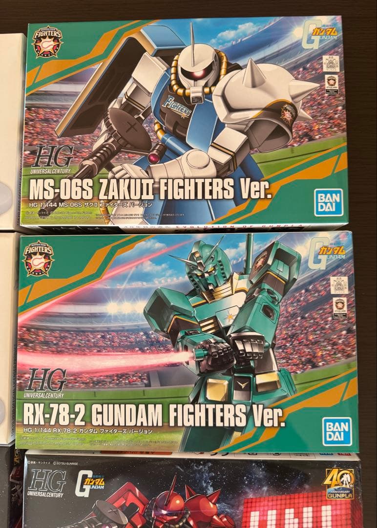 機動戦士ガンダム　シャア　プラモデル6点セット　希少　貴重　レアセット