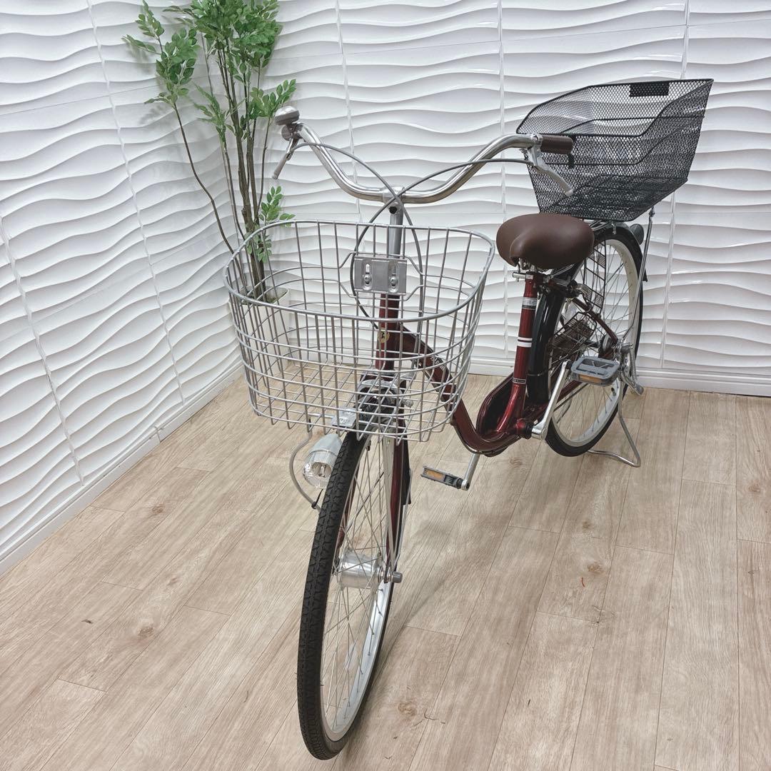 ◇シティサイクル◇ママチャリ◇24インチ◇レッド◇大阪兵庫京都奈良滋賀