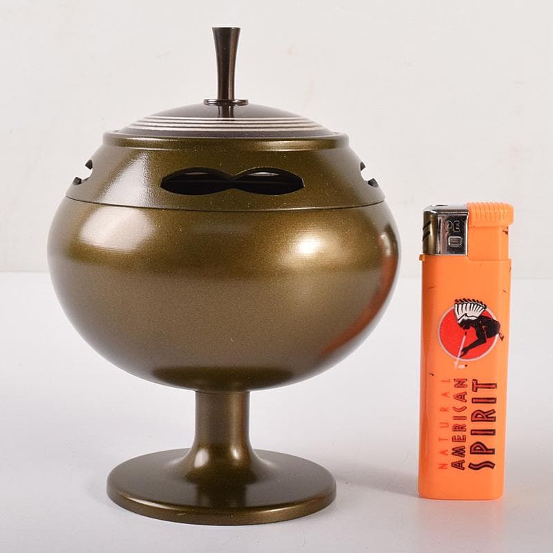 人間国宝 加賀象嵌作家 中川衛作 花文銀象嵌 香りの器 共箱 D R7776