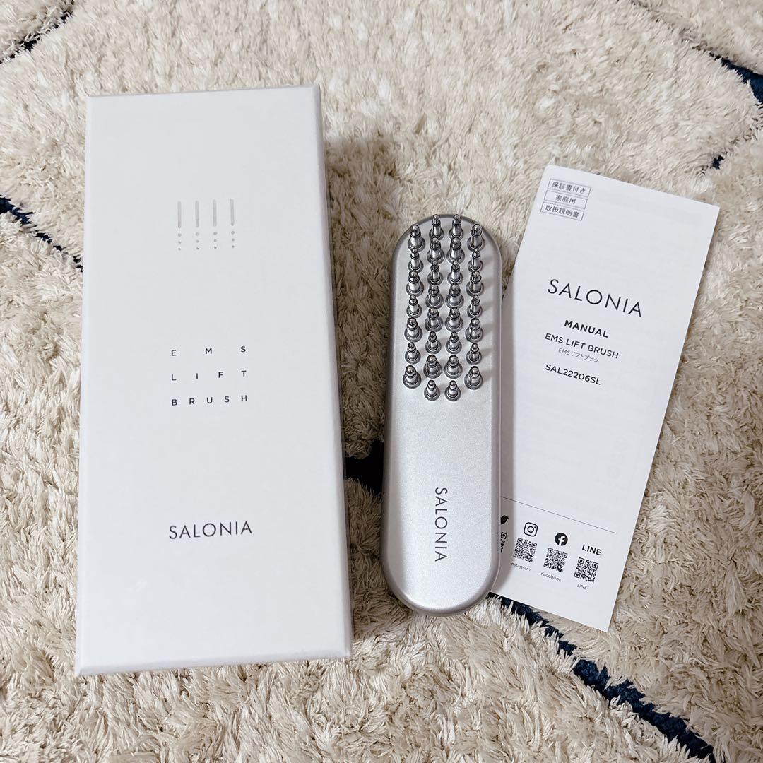 サロニアEMSリフトブラシ スカルプケア リフトアップ ボディケア 電気ブラシ SALONIA（サロニア） EMSリフトブラシ : ZOZOTOWN Yahoo!店 - 通販