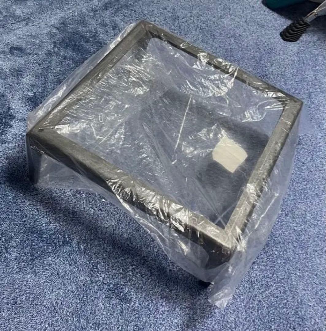 M.M.Factory 黒皮鉄板　特注台座付き