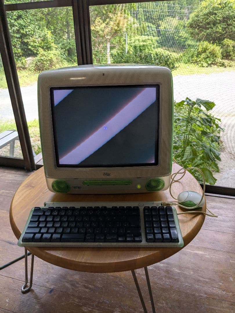 通電確認済】Apple iMac G3 ライムグリーン キーボード マウス