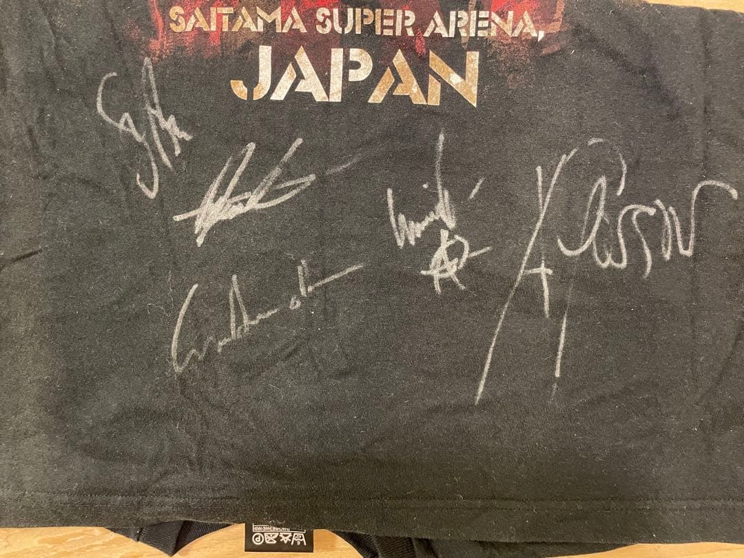 ARCH ENEMY バンドTシャツ サイン入りLOUDPARK