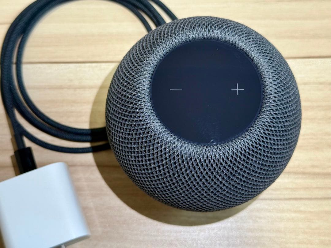 美品】Apple HomePod mini ミッドナイト 付属品完備 - メルカリ
