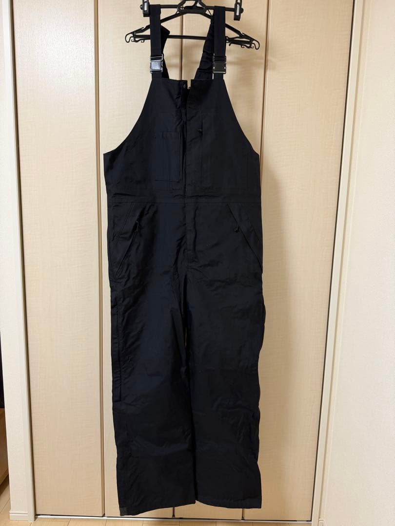 グリーンクロージング　ビブパンツ　XL ブラック　GREENCLOTHING GREENCLOTHING グリーンクロージング】BIB PANTS (ダルグリーン