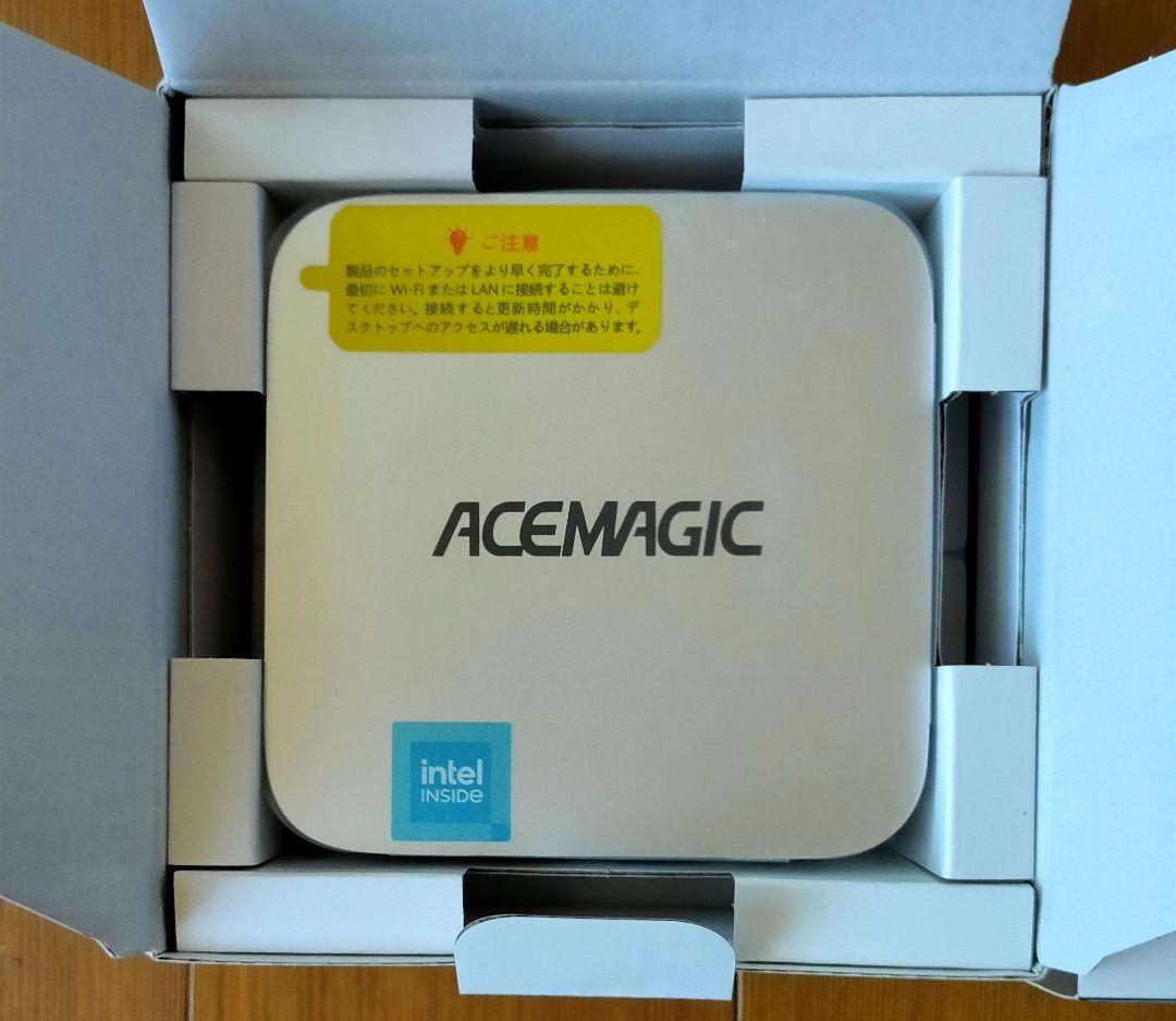 ミニPC N150搭載 ACEMAGIC Vista Mini V1 ACEMAGIC VISTA Mini V1実機レビュー 手のひらサイズのミニPC