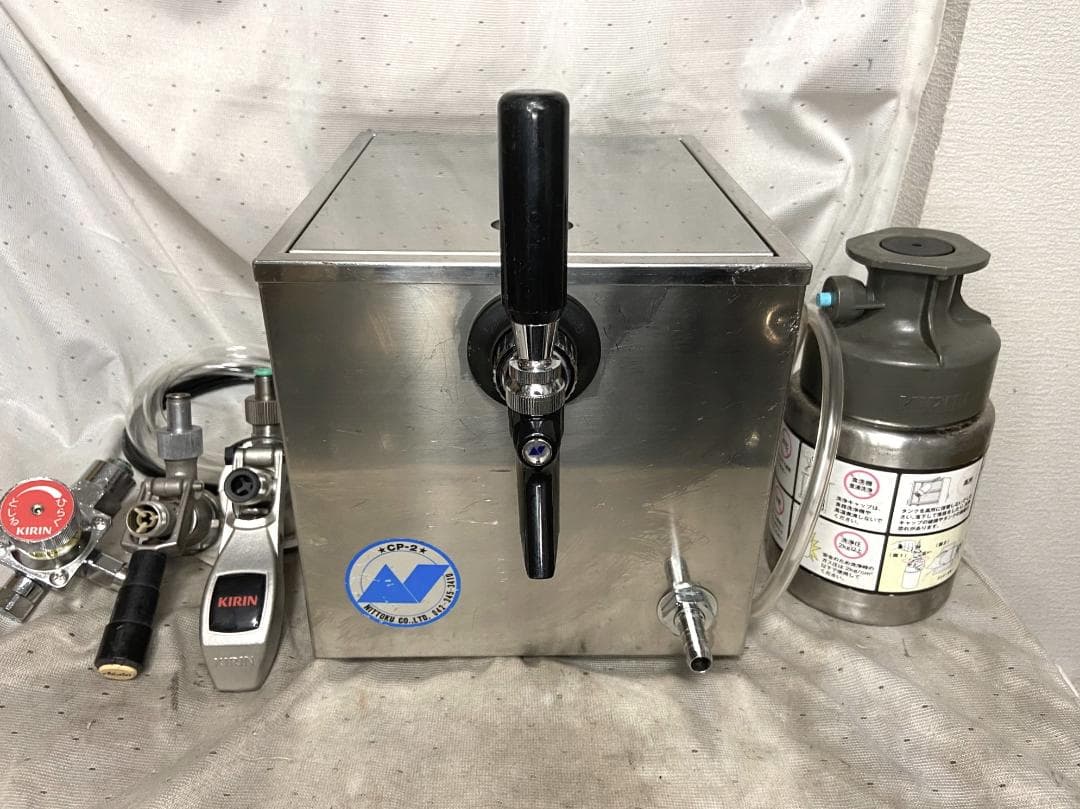 美品■ニットク　氷冷式ビールサーバー■CP-2　動作確認済　付属品多数 楽天市場】【中古】ニットク 氷冷式 1口 ビール サーバー CP-2 ビア