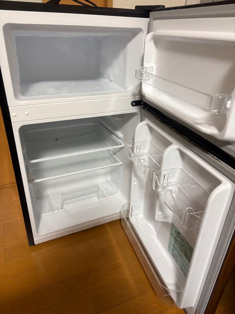 Grand Line 二段式冷蔵庫 木目調 - メルカリ