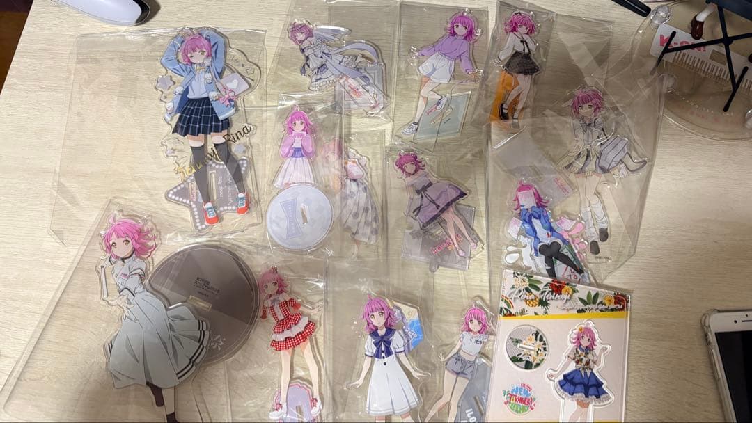 天王寺璃奈　アクリルスタンド14点　まとめ売り ラブライブ！虹ヶ咲学園スクールアイドル同好会 アクリルスタンド