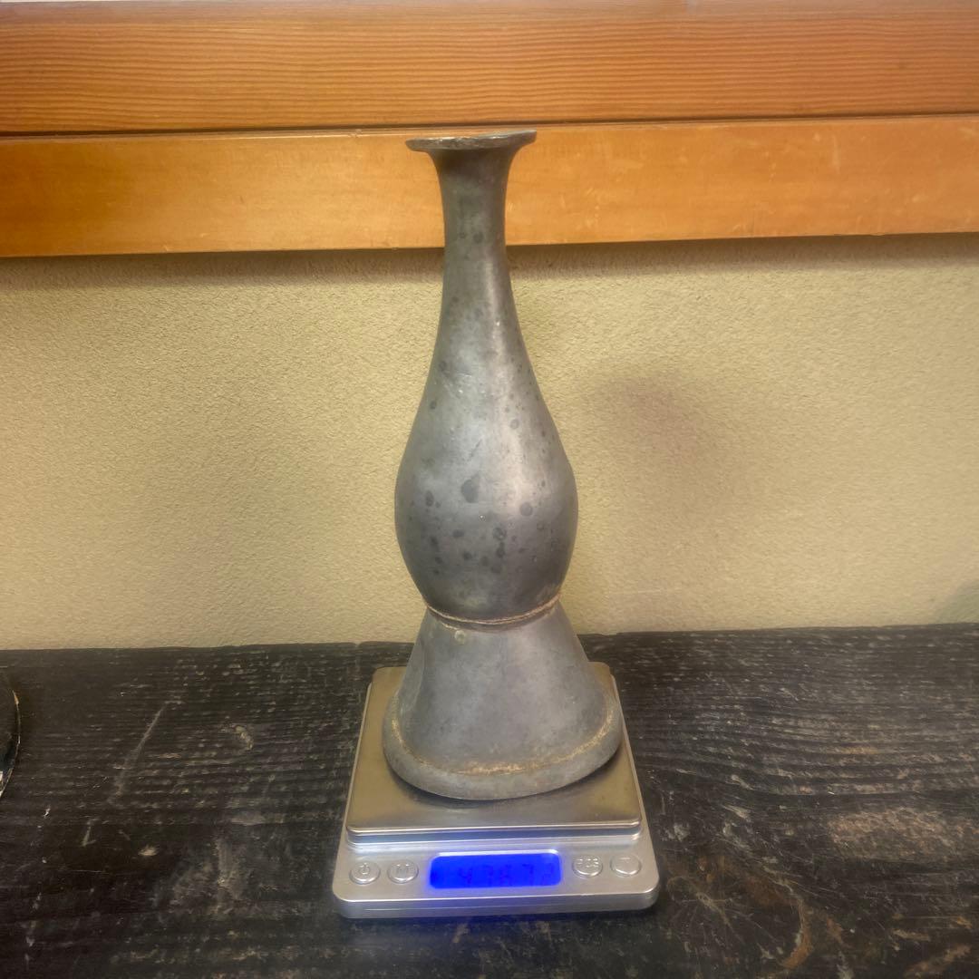 錫徳利476g22cm9cm - メルカリ