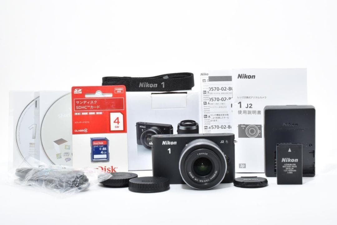 【箱付き】 Nikon ニコン 1 J2 レンズキット ミラーレス一眼カメラ Amazon | Nikon ミラーレス一眼カメラ Nikon 1 (ニコンワン) J2 標準