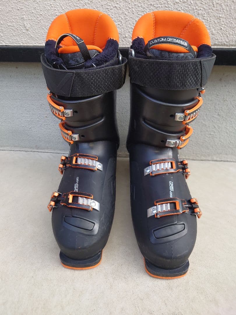 ROSSIGNOL TRACK スキーブーツ ブラック/オレンジ - メルカリ