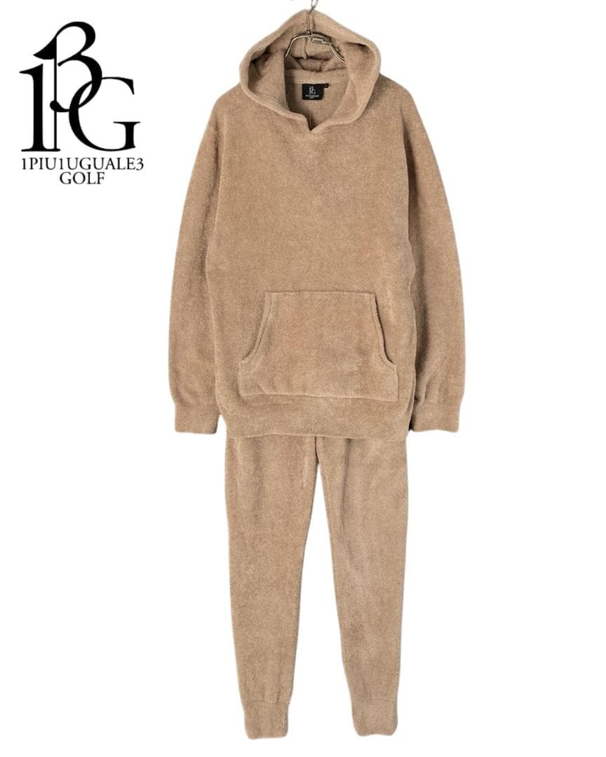 美品】1PIU1UGUALE3 GOLF×戸賀敬城 シャギー セットアップ - メルカリ