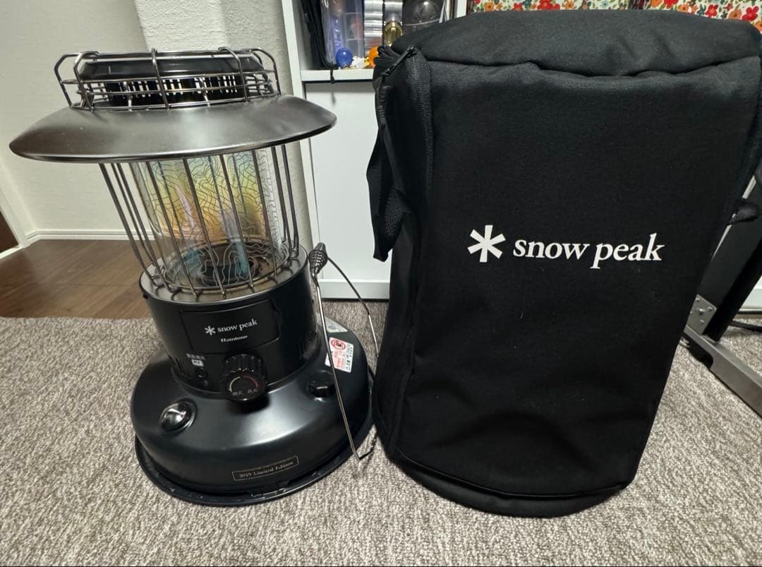 スノーピーク　 peak レインボーストーブ 　収納バッグ付き レビュー】レインボーストーブの収納にはスノーピークのレインボー