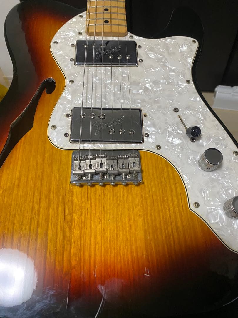 よう様Fender Mex Telecaster Thinline サンバースト - メルカリ