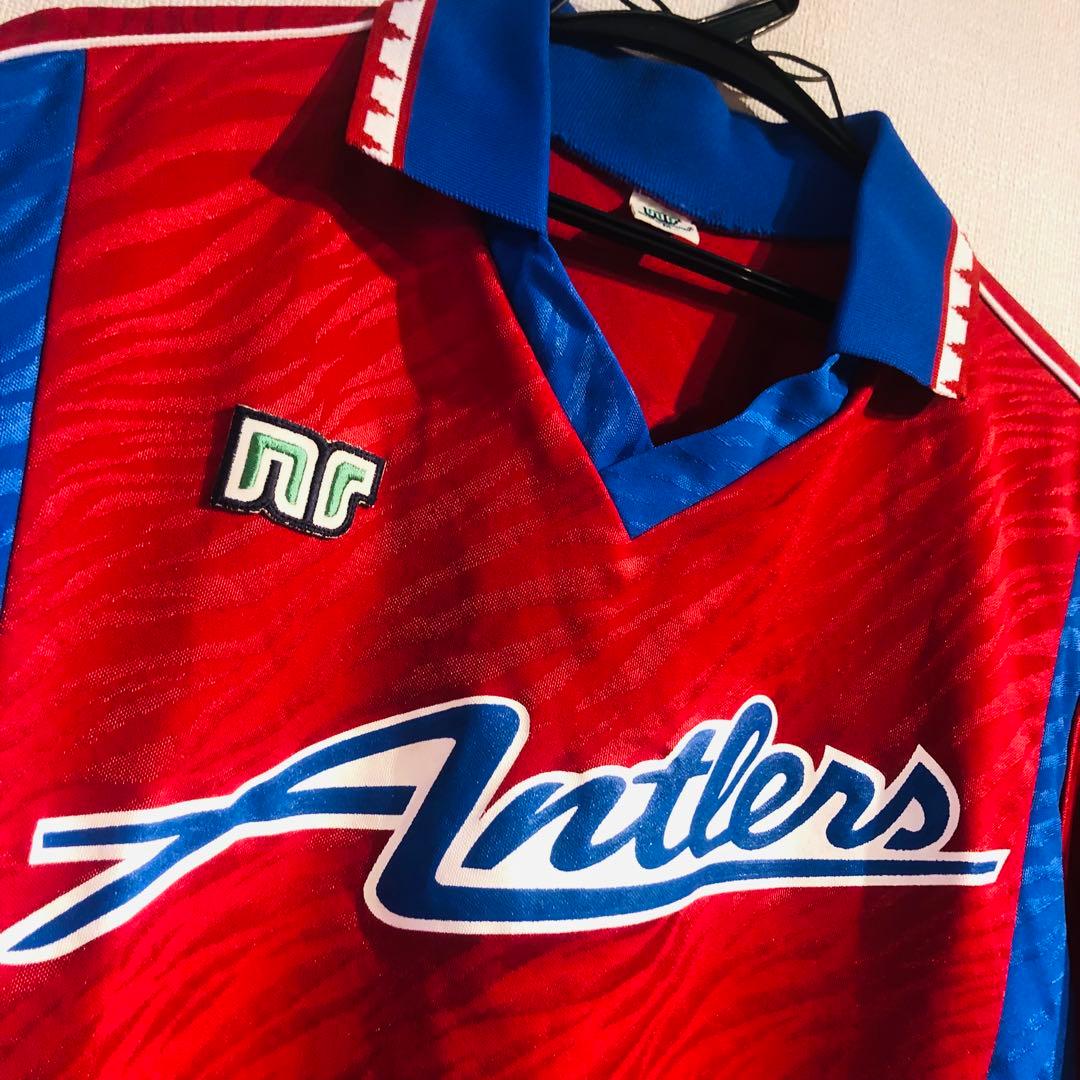 希少】サッカー ユニフォーム 鹿島アントラーズ 1992 正規品 - メルカリ