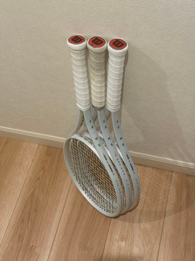 ウィルソン SHIFT 3本セット 300g 99インチ ラケットバッグ付 - メルカリ