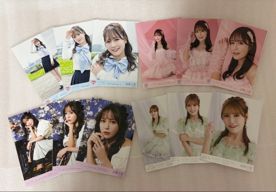 LOVE 諸橋沙夏 生写真 コンプ まとめ売り イコラブ - メルカリ