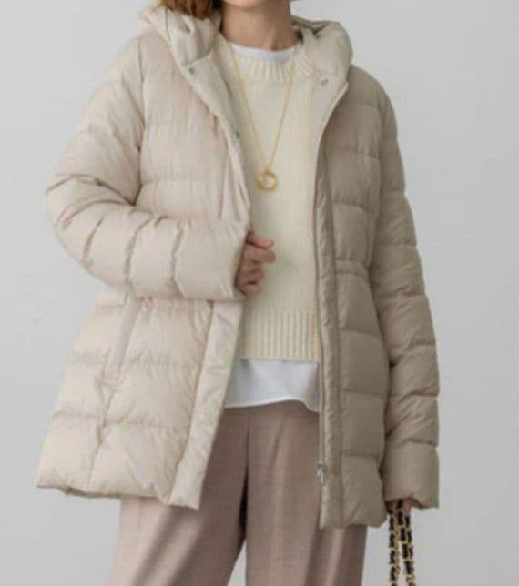 23区　今季【VERY掲載】シレータフタ ミドル丈 ダウンコート 23区｜【VERY掲載/新色追加】シレータフタ ミドル丈 ダウンコート