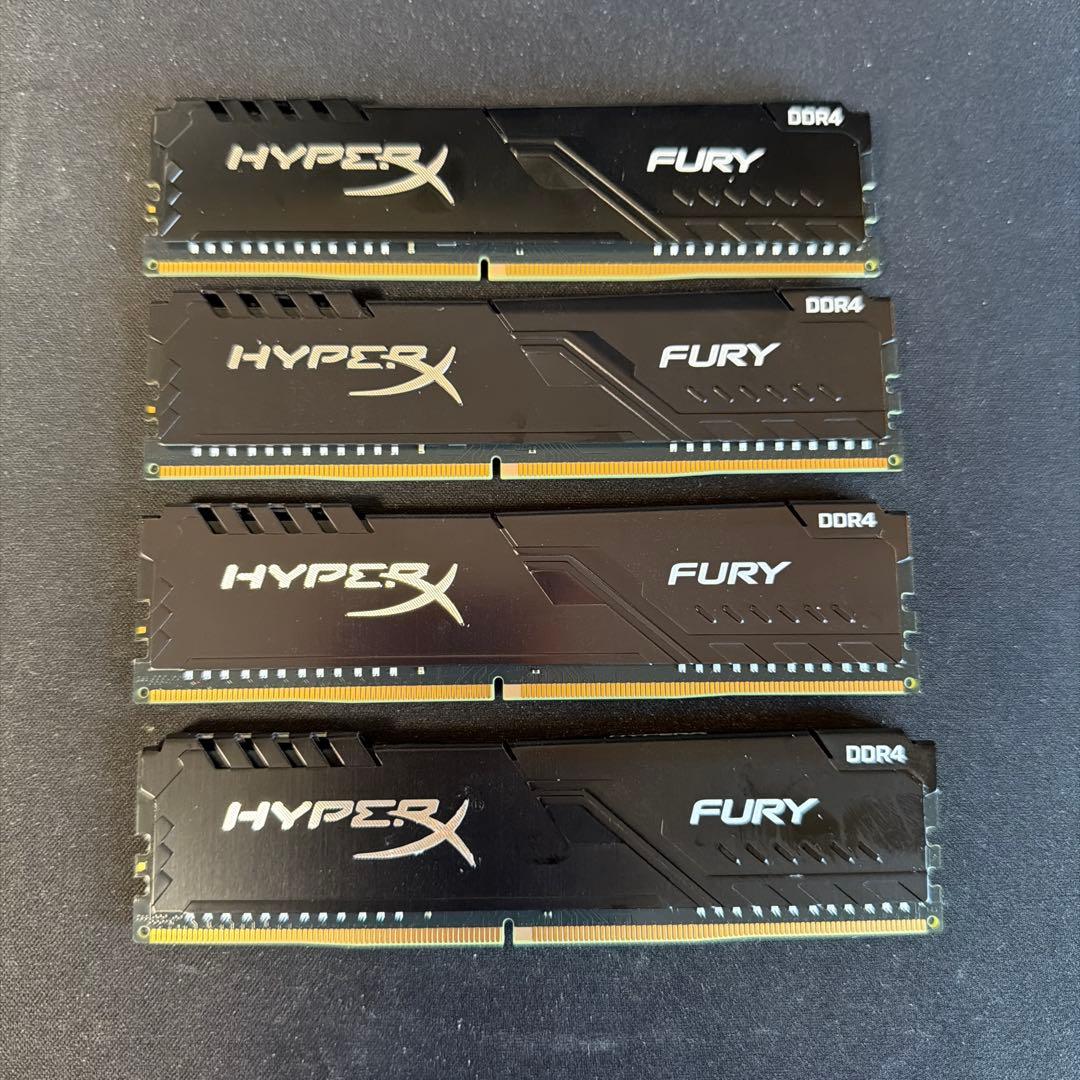 HyperX FURY DDR4-3200 8GB×4枚 計32GB - メルカリ