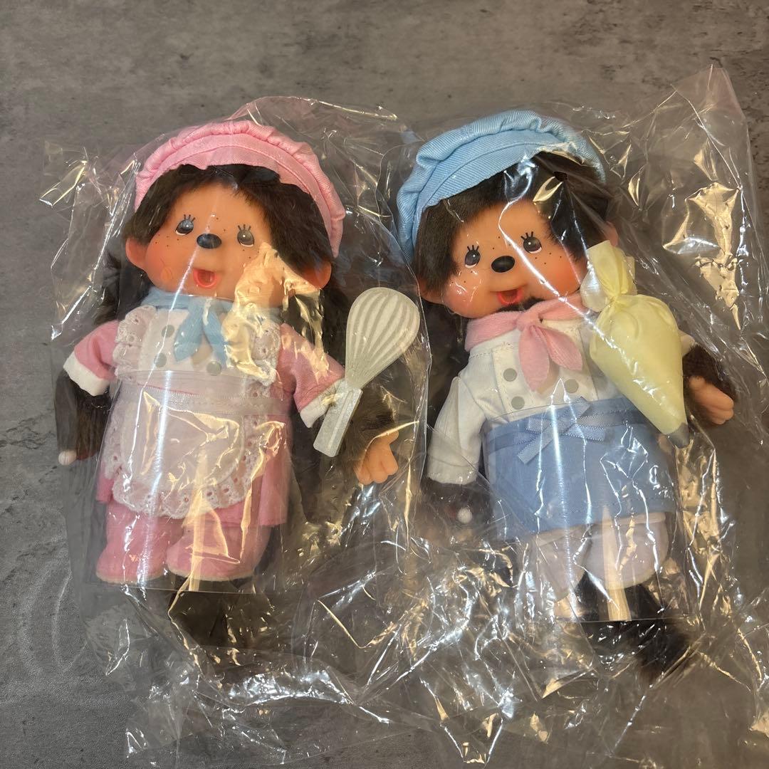新品タグ付き モンチッチ 東京駅限定 パティスリー 男の子 女の子