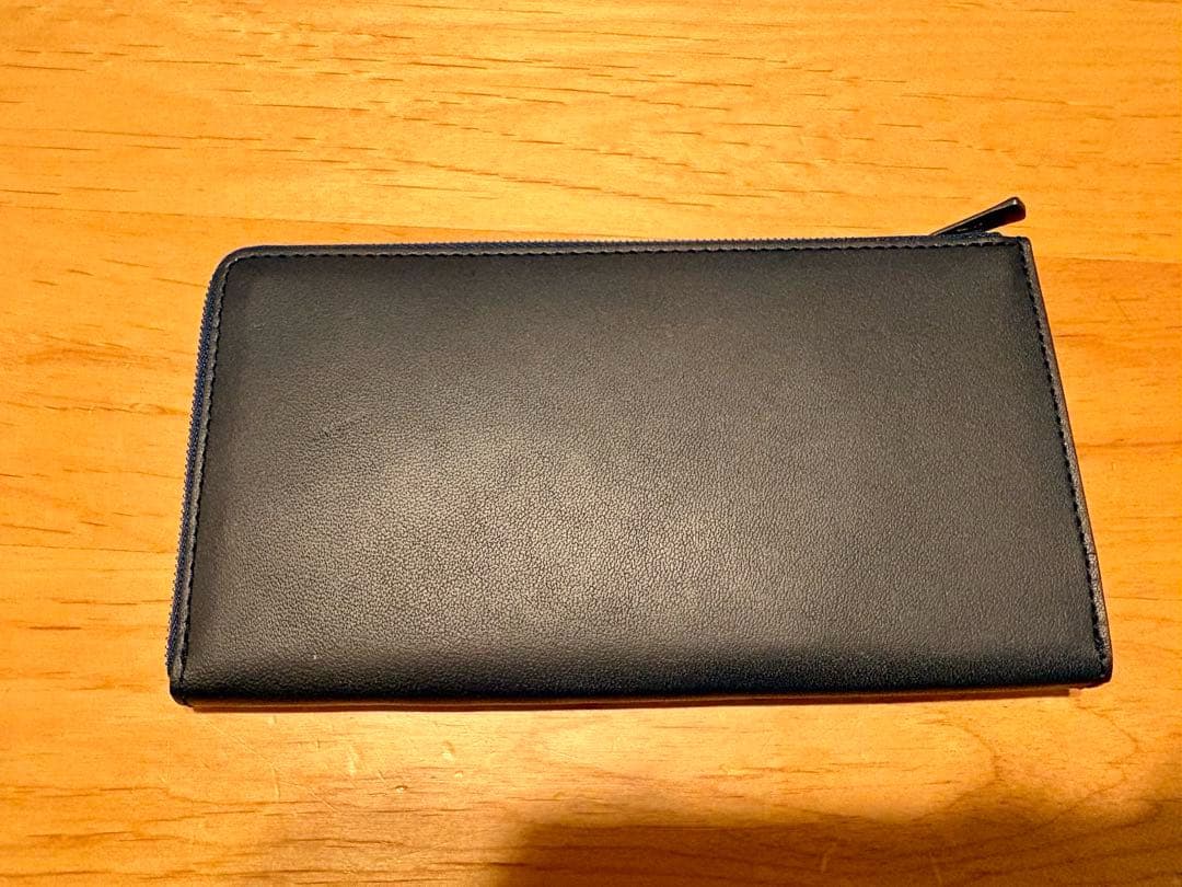 il modo Air イルモードエア ネイビー　左利き用　長財布 il modo Air』圧倒的に薄く、使いやすさを実現した長財布。 – 革財布