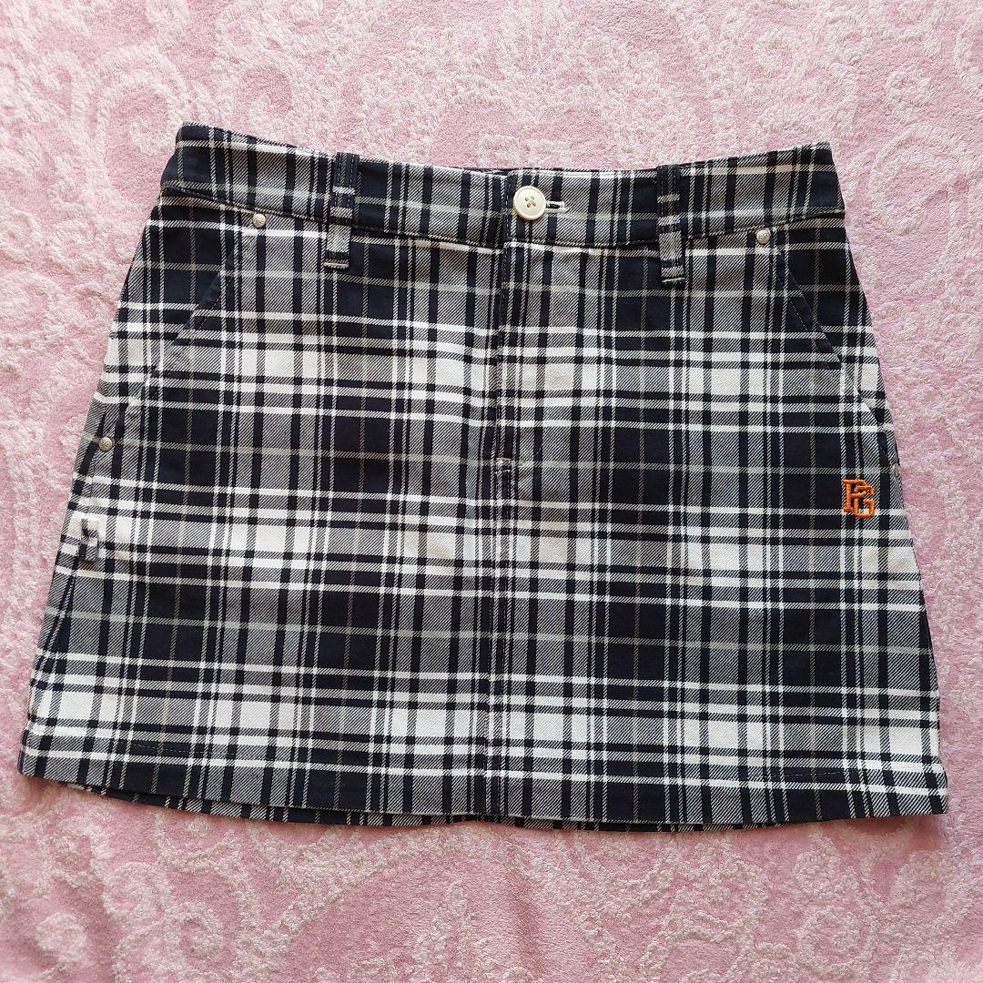 PEARLY GATES チェック柄スカート サイズ0 - メルカリ